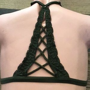 Victoria Secret Bralette in Olive Green